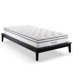 Jenna 8in. Medium Innerspring Pillow Top Narrow Twin Mattress by MODWAY -MODWAY store white modway mattresses mod 6132 whi 31 1000