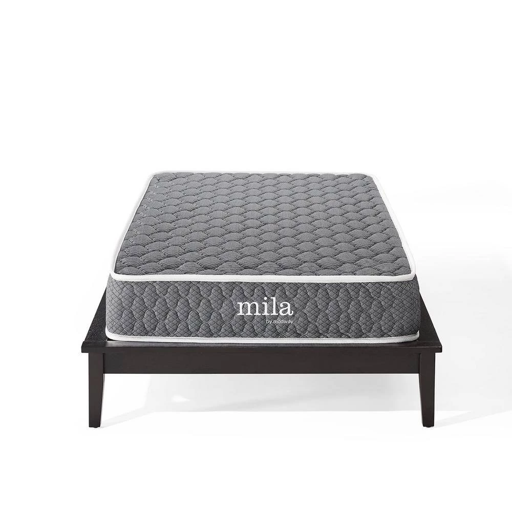 Mila 8 in. Firm Memory Foam Tight Top Twin Mattress by MODWAY 8 Mila 8 in. Firm Memory Foam Tight Top Twin Mattress by MODWAY - Image 6