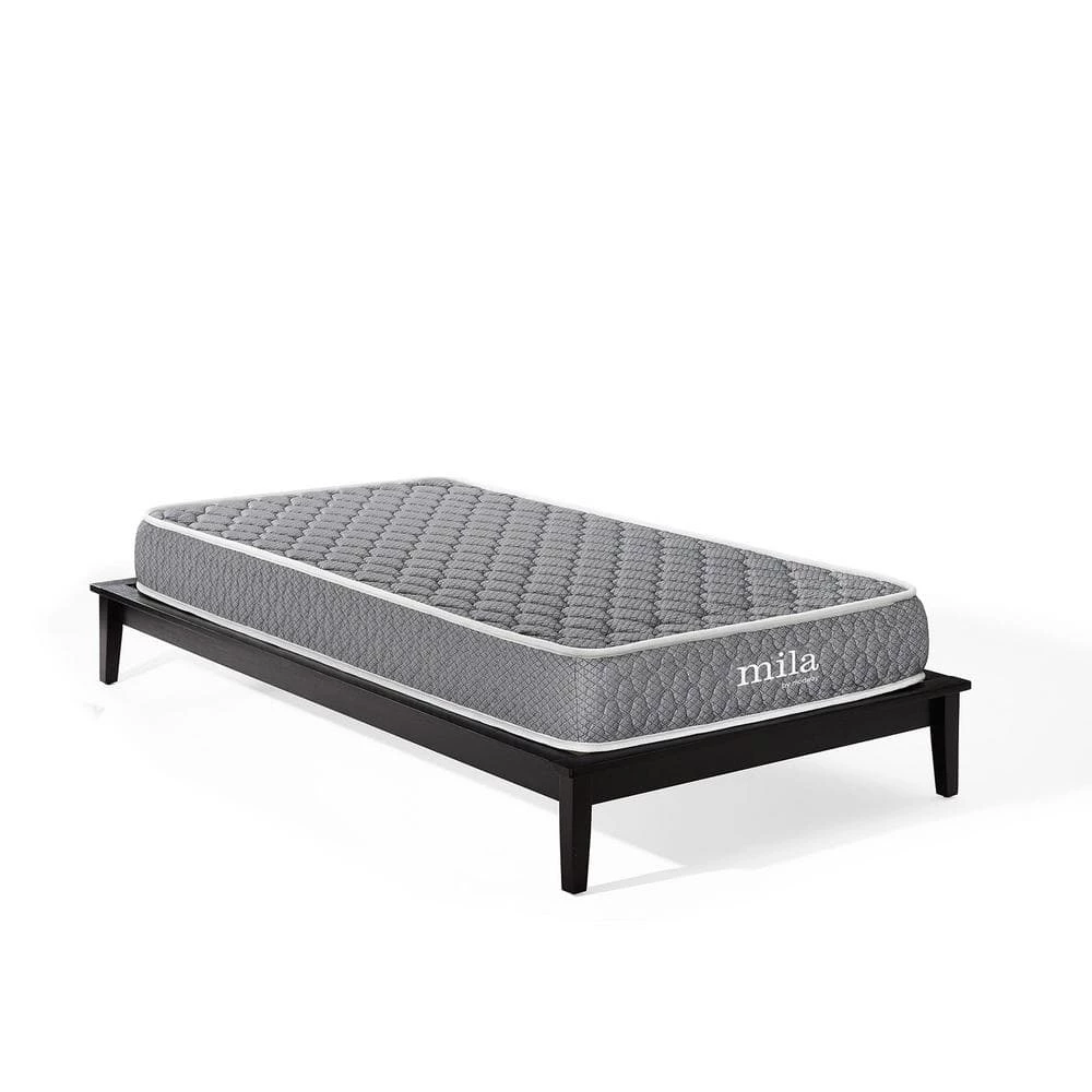 Mila 8 in. Firm Memory Foam Tight Top Twin Mattress by MODWAY 3 Mila 8 in. Firm Memory Foam Tight Top Twin Mattress by MODWAY