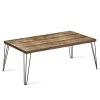 43.5 in. Brown Rustic Industrial Wood Rectangular Coffee Table by Boyel Living -MODWAY store wood boyel living coffee tables hysn 60876 64 1000